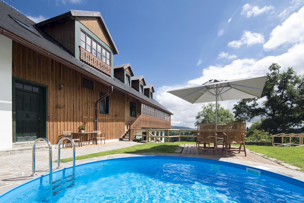 Wellness Hotel Florian Ceske Zleby Stožec المظهر الخارجي الصورة